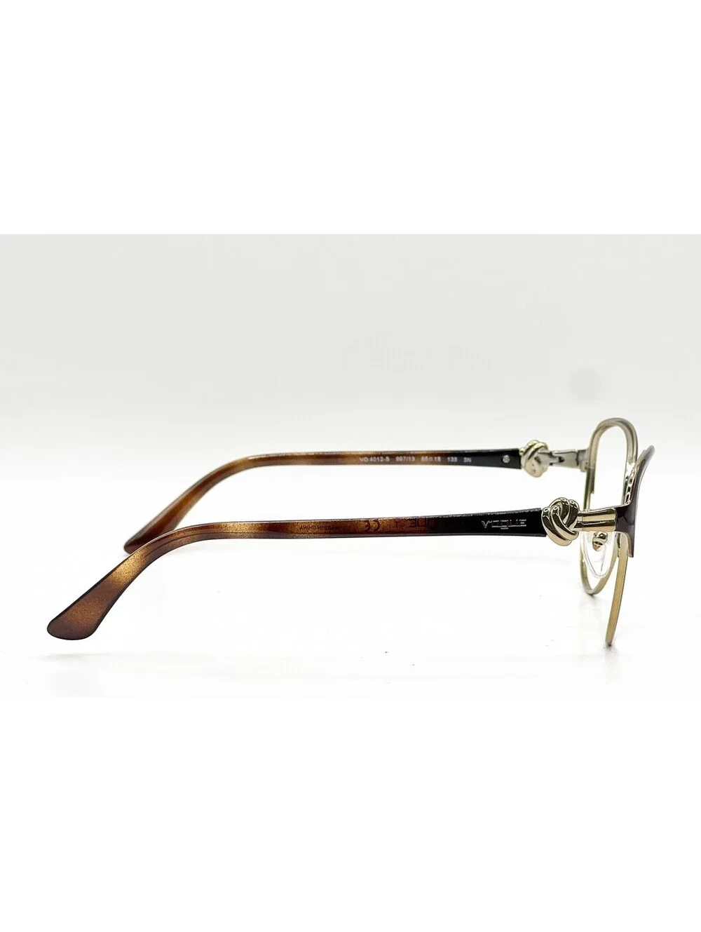 Vogue VO 4012-S 997/13 Brown/Pale Gold Authentic Eyeglass Frames 55-18